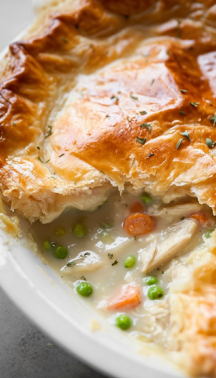 Puff Pastry Chicken Pot Pie