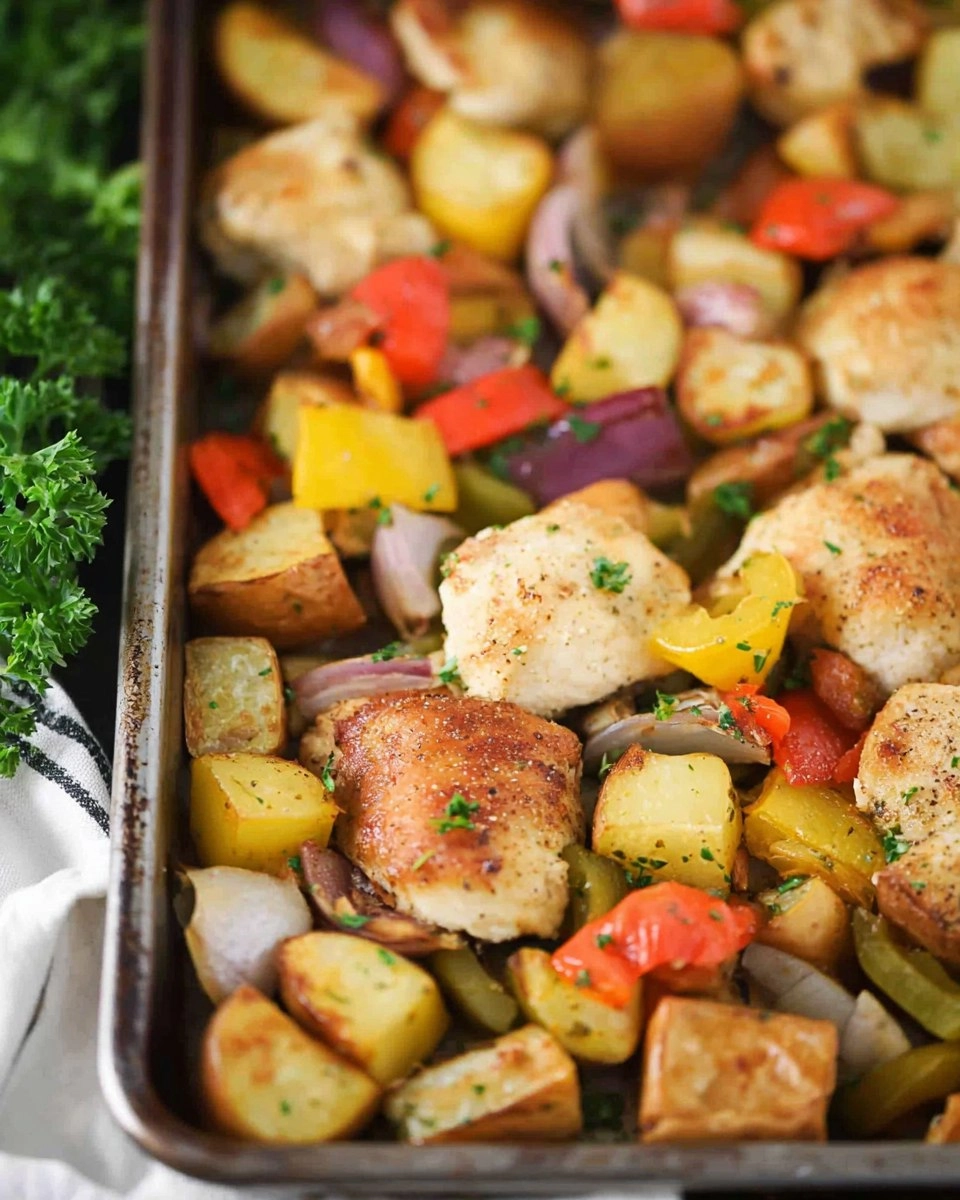Ranch Chicken Sheet Pan Dinner