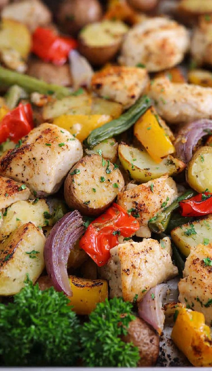 Ranch Chicken Sheet Pan Dinner