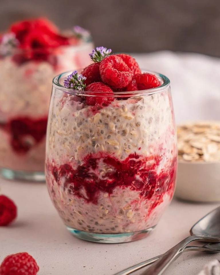 Raspberry-Overnight-Oats-Recipe
