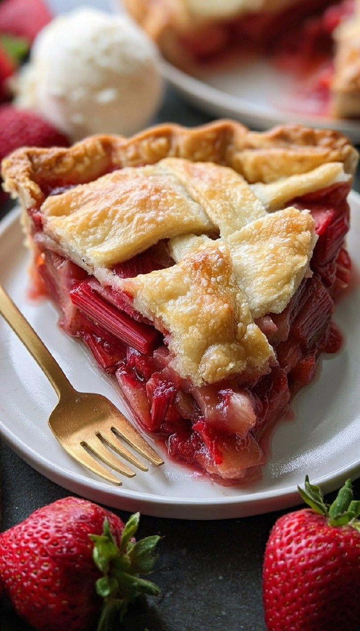Strawberry Rhubarb Pie