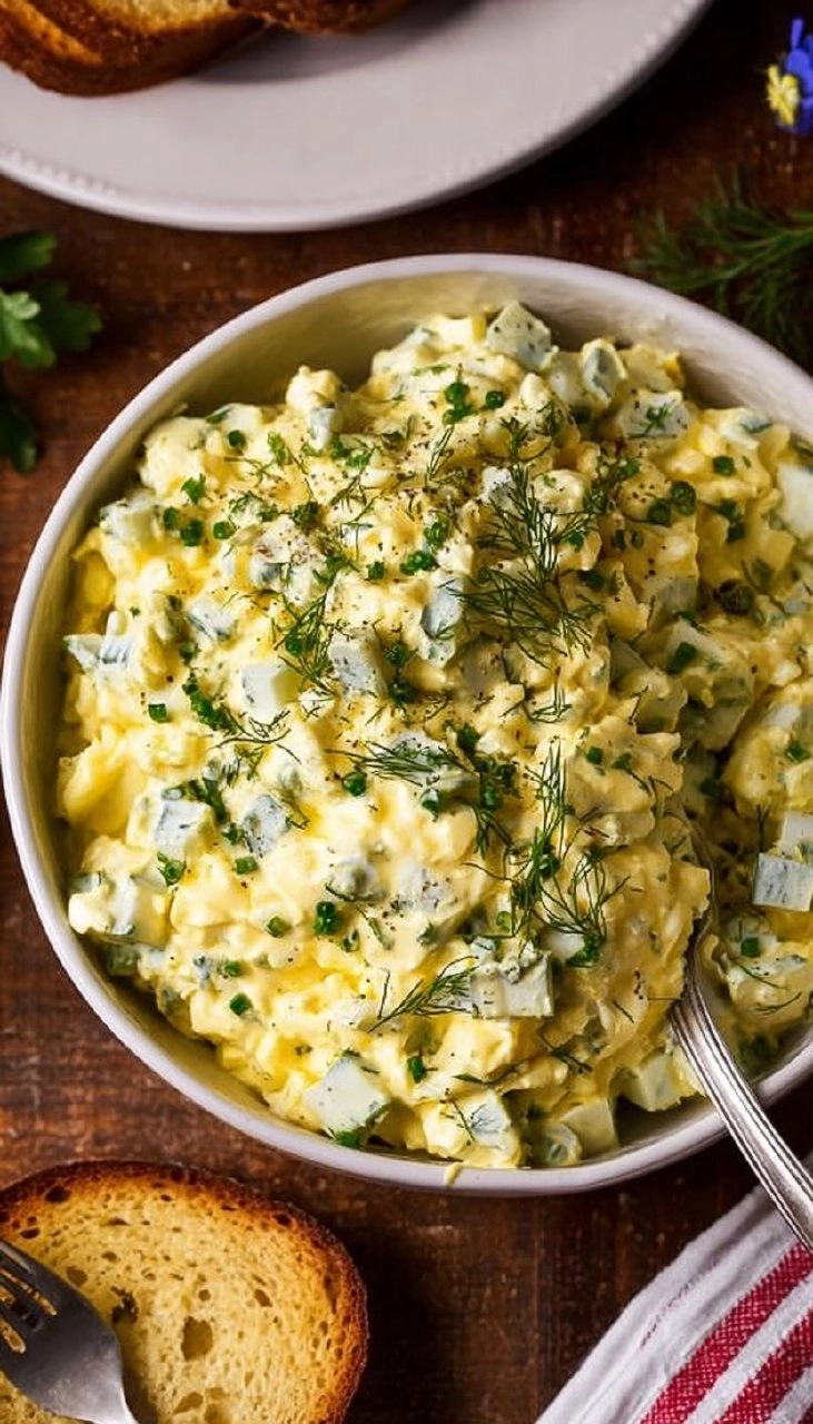 The Best Dill Pickle Egg Salad (Easy & High Protein)