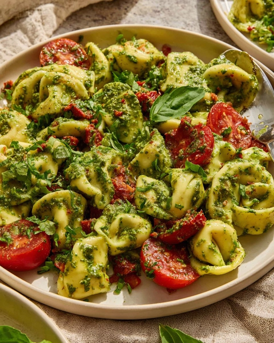 Tortellini Pesto Salad