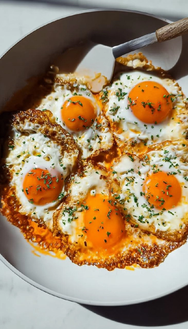 Viral Heavy Cream Fried Eggs