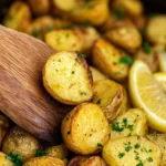 Air-Fryer-Greek-Roasted-Potatoes-Recipe