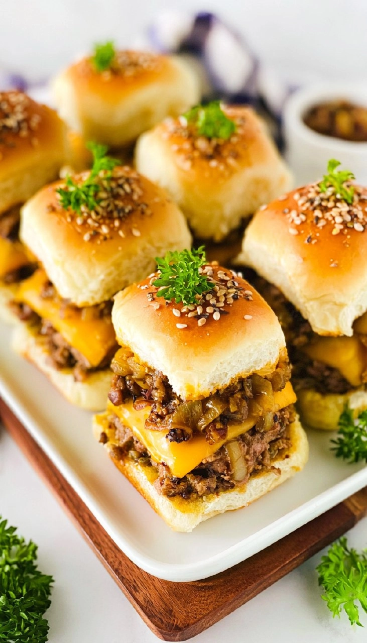 Cheeseburger Sliders | Easy Crowd-Pleasing Memorial Day Appetizer
