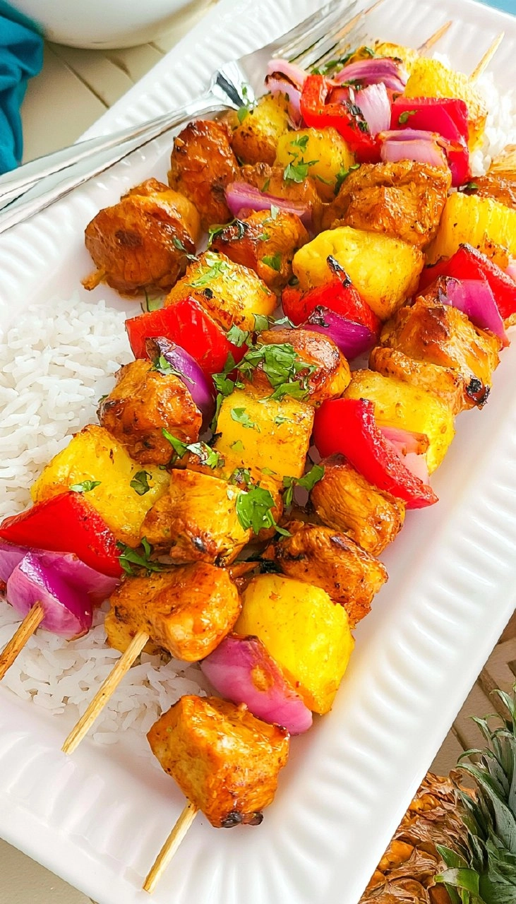 Chicken Pineapple Kebabs