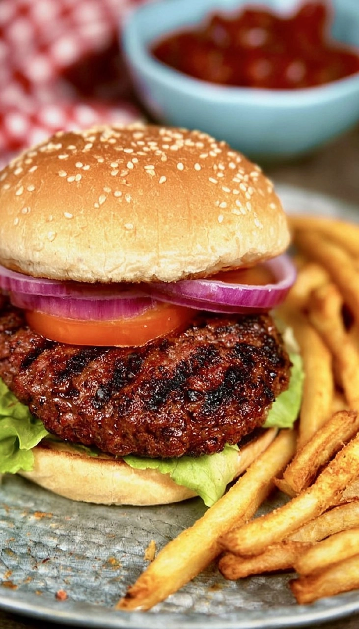 Classic Burger | Juicy Grilled Burgers for Memorial Day Cookouts