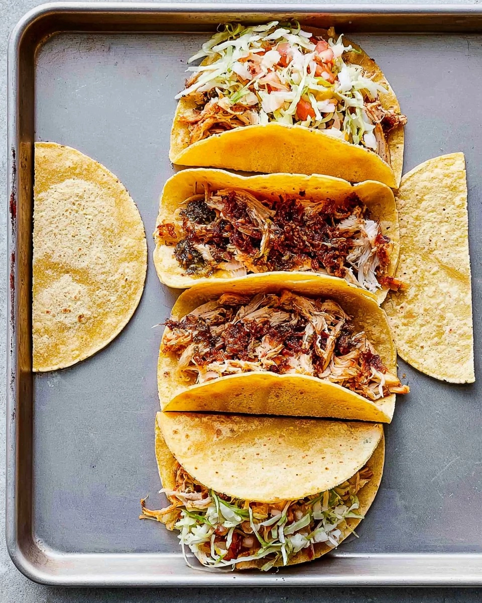 Crispy Baked Chicken Tacos