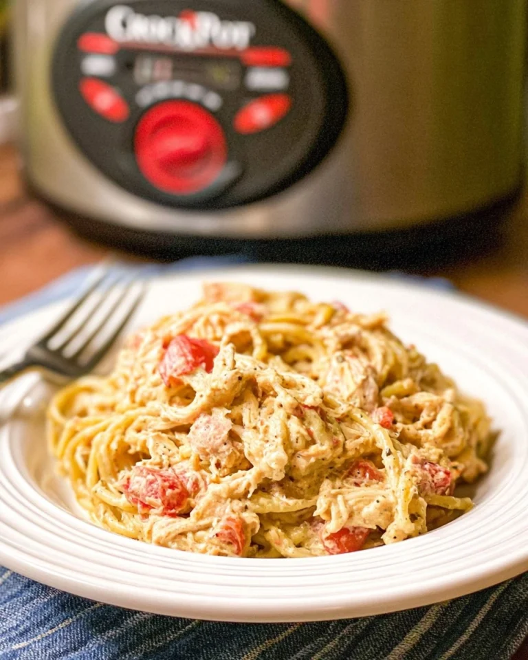 Crockpot-Chicken-Spaghetti-Recipe