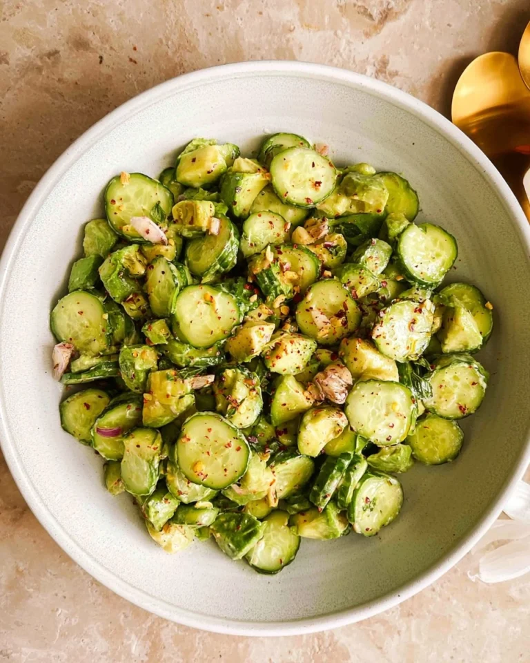 Cucumber-Avocado-Salad-Creamy-and-Ready-in-10-minutes-Recipe