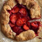 Easy-Strawberry-Galette-no-pie-pan-needed-Recipe