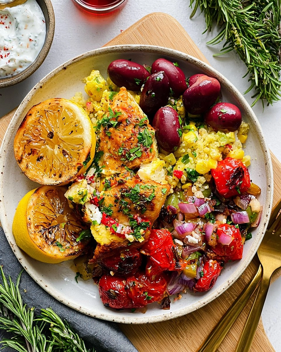 Greek Sheet Pan Chicken