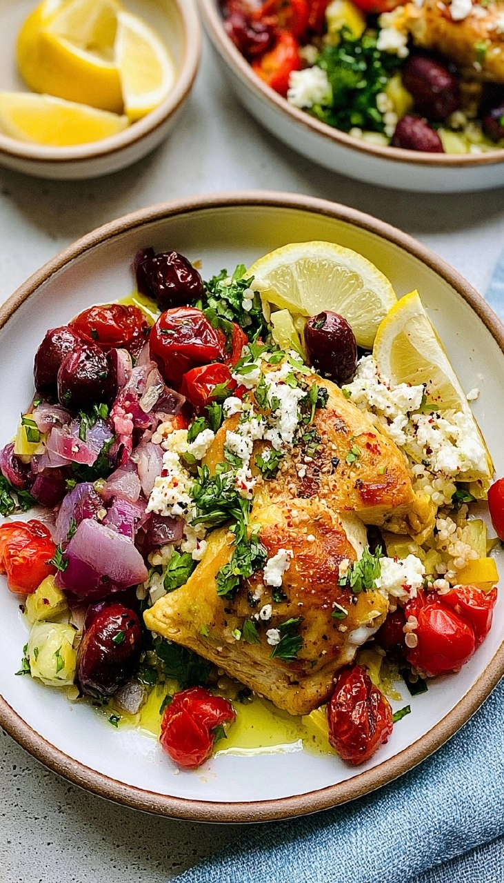 Greek Sheet Pan Chicken