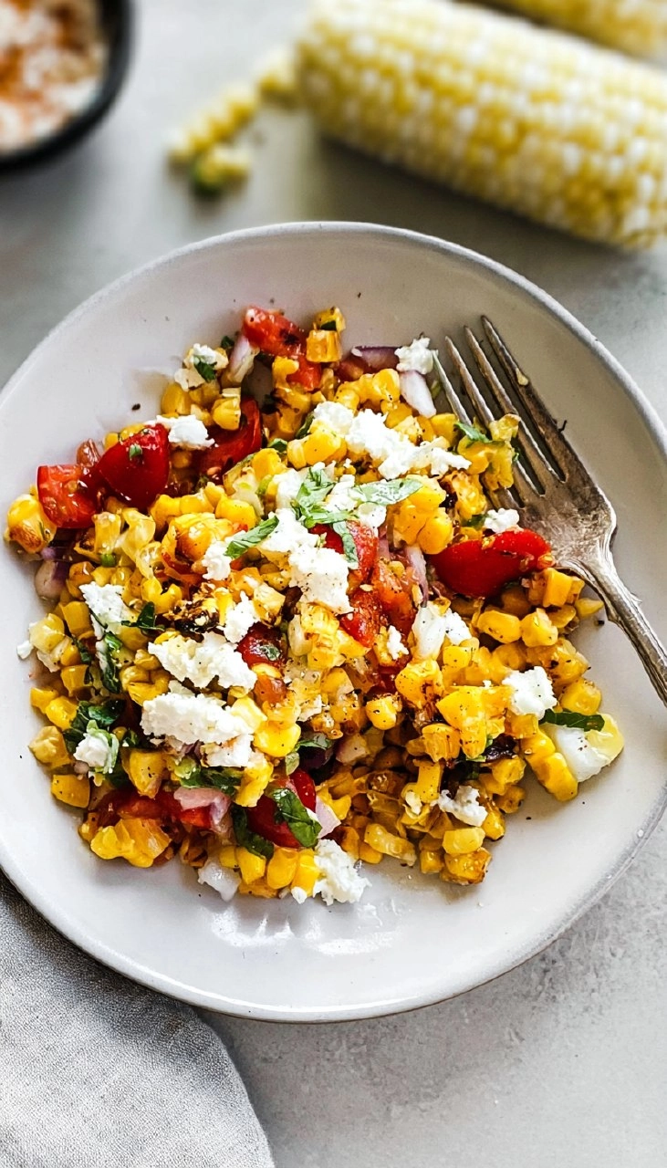 Grilled Corn Salad | Fresh Summer Cookout Side