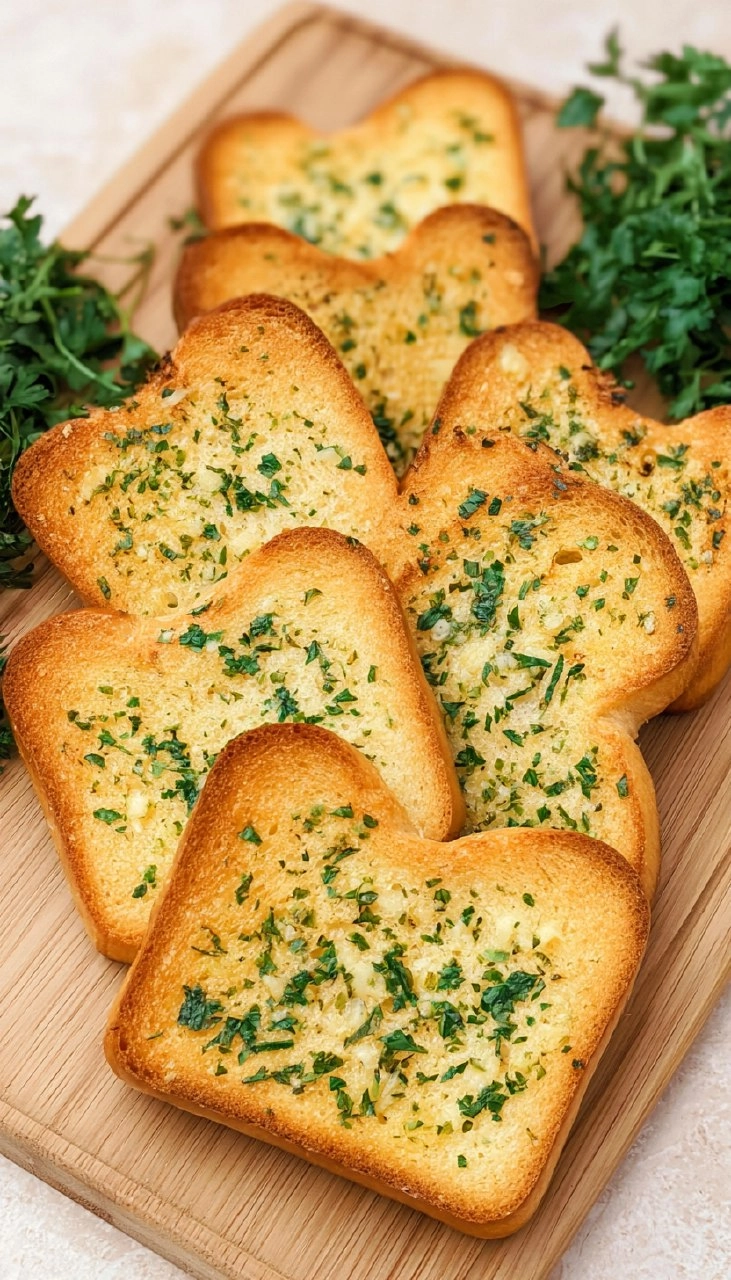 Homemade Garlic Bread | Buttery Toasted Side for Pasta Night