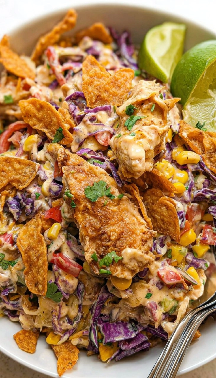 Loaded Chicken Frito Cowboy Cabbage