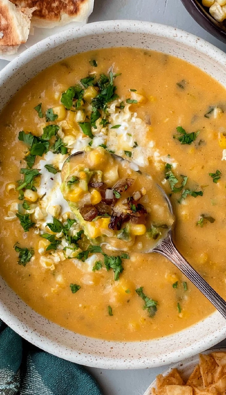 Mexican Street Corn Soup