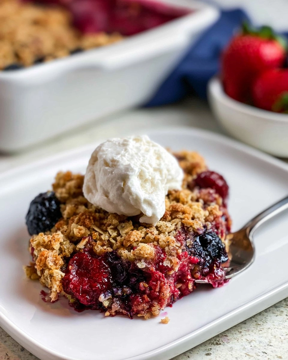 Mixed Berry Crisp