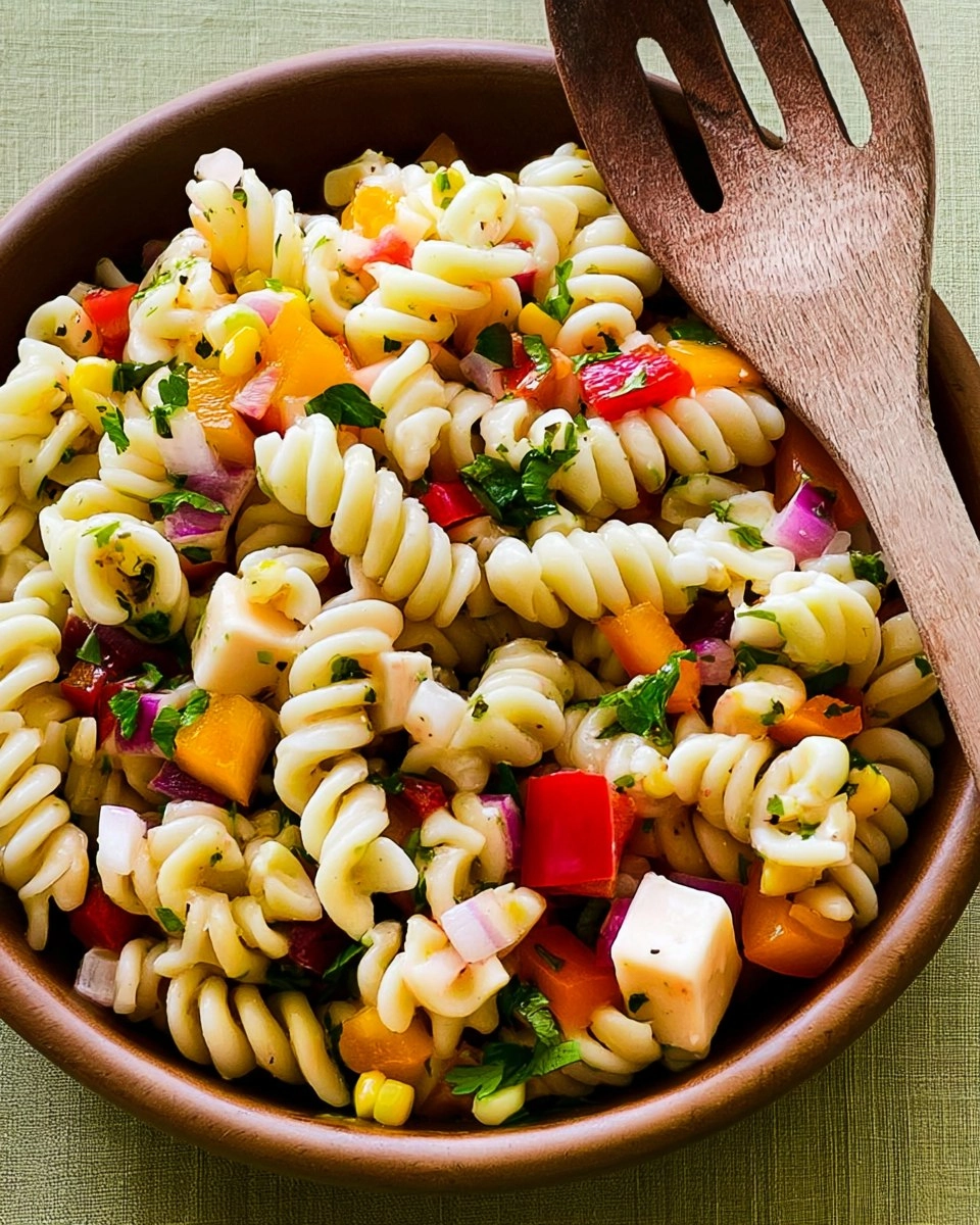 Pasta Salad | Easy Potluck Side for Cookouts and Picnics