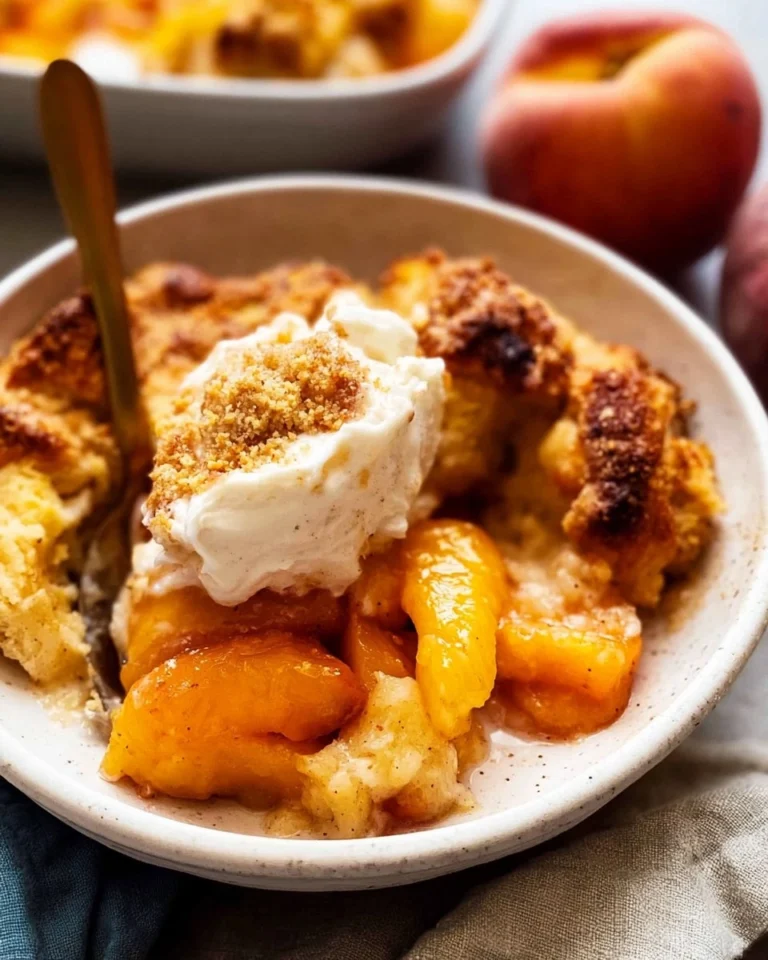 Peach-Cobbler-Old-Fashioned-Summer-Fruit-Dessert-Recipe