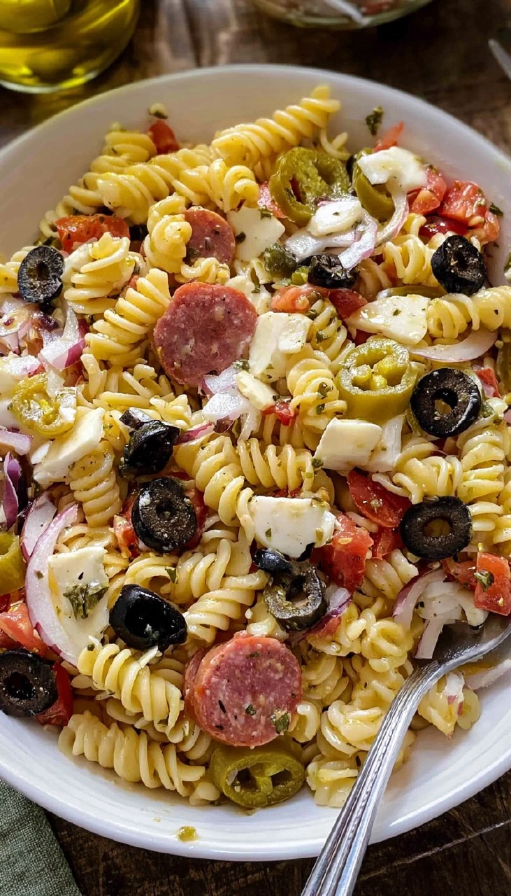 Pepperoncini Pasta Salad