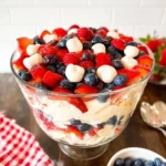 Red-White-and-Blue-Cheesecake-Salad-Patriotic-No-Bake-Dessert-for-the-4th-of-July-Recipe