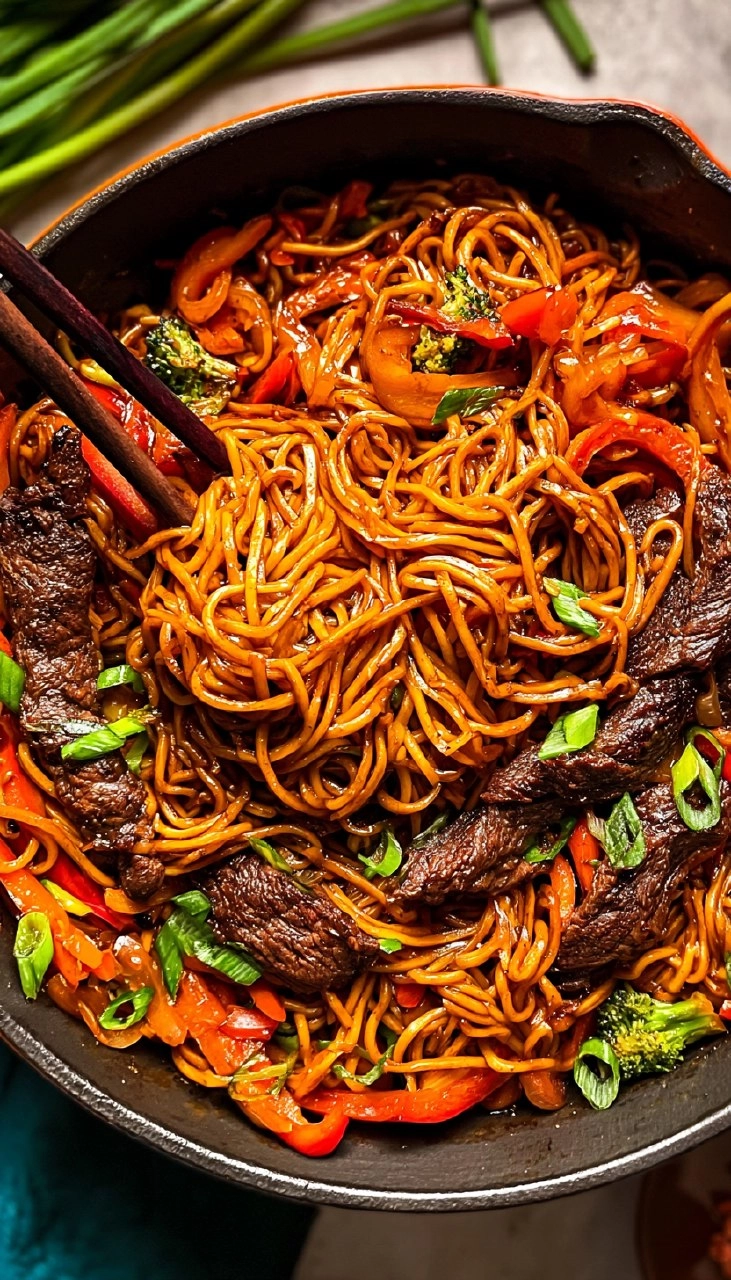 Ridiculously-Good Steak Lo Mein