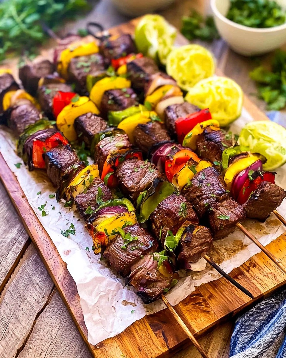 Steak Kabobs | Easy Grilled Skewers for Dad’s Cookout
