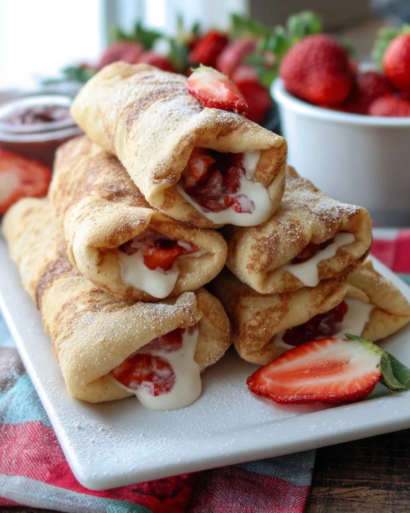 Strawberry-Cheesecake-Chimichangas-Recipe