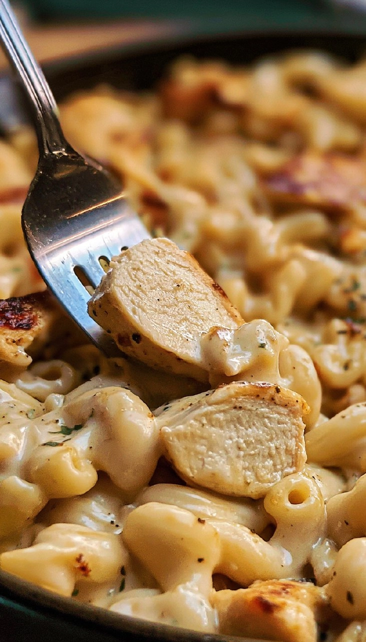 White Cheddar Ranch Chicken Pasta