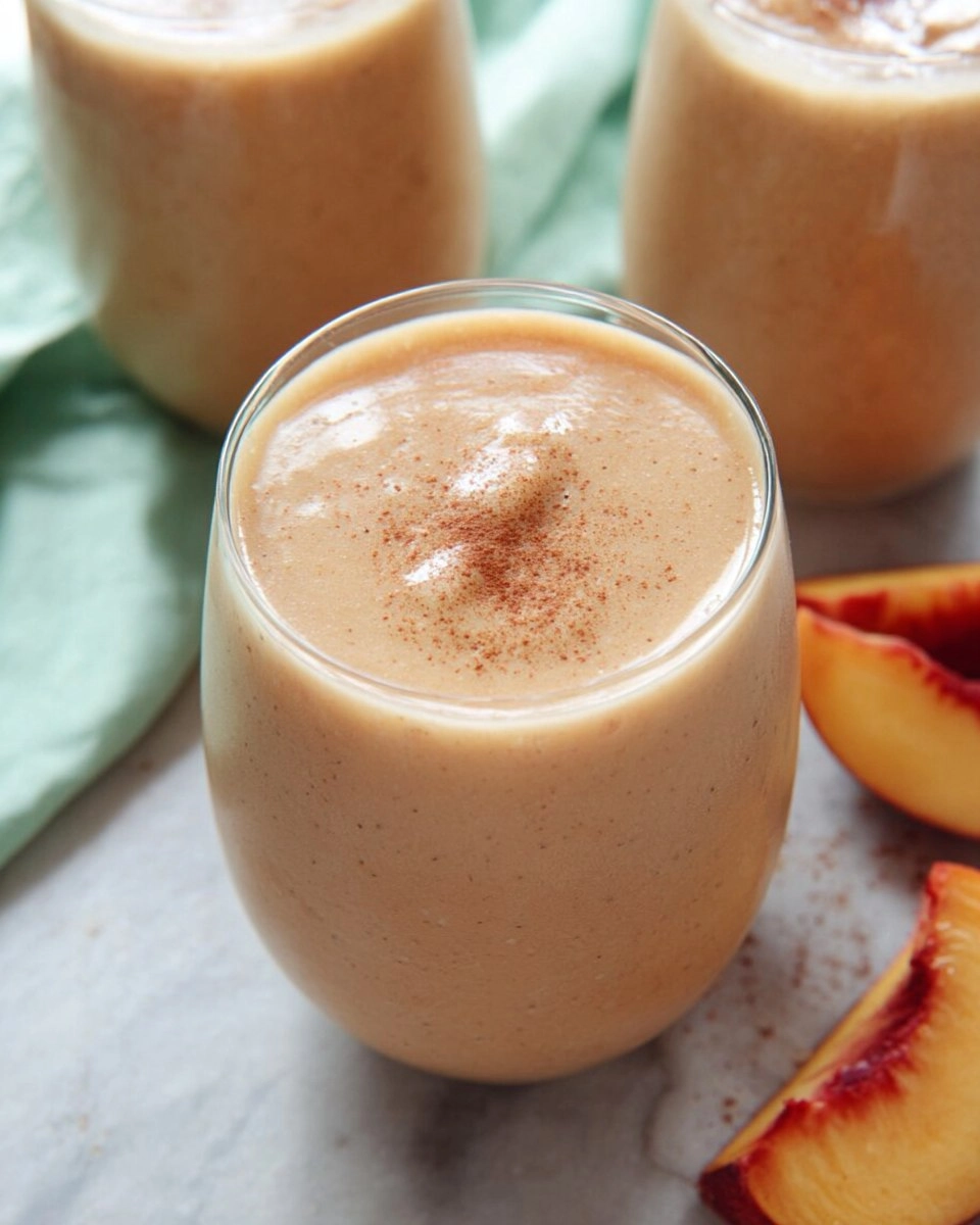 5-Minute Peach Smoothie