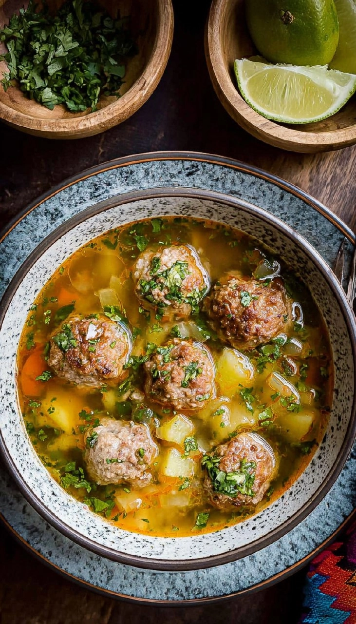Albondigas: Mexican Meatball Soup 155 Albondigas: Mexican Meatball Soup