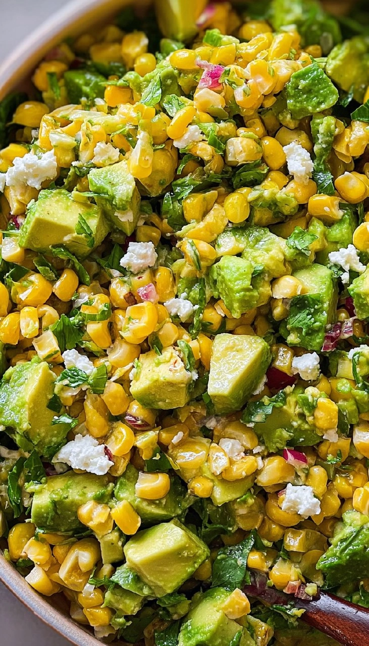 Avocado and Corn Salad 85 Avocado and Corn Salad