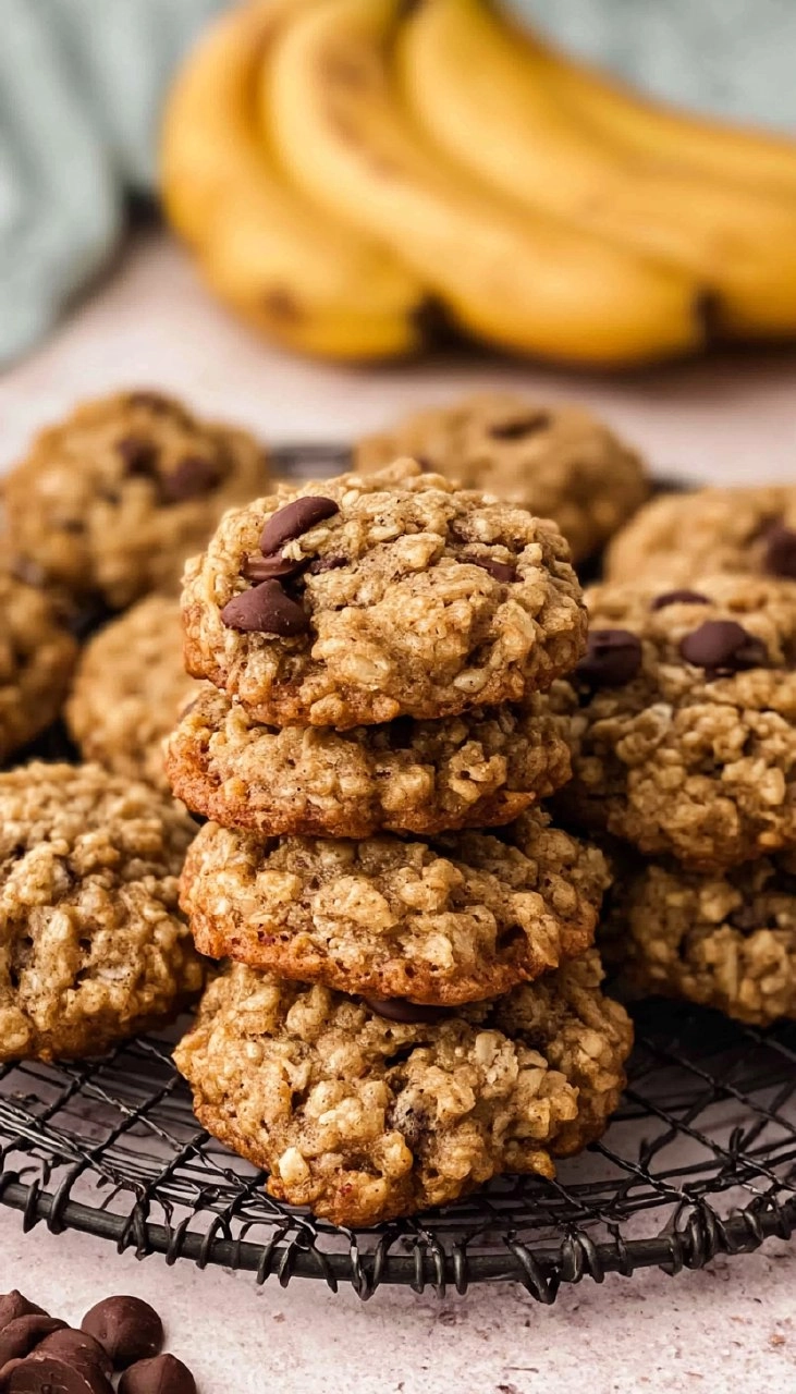 Banana Oatmeal Cookies