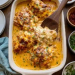 Cheesy-Ranch-Chicken-Casserole-Recipe