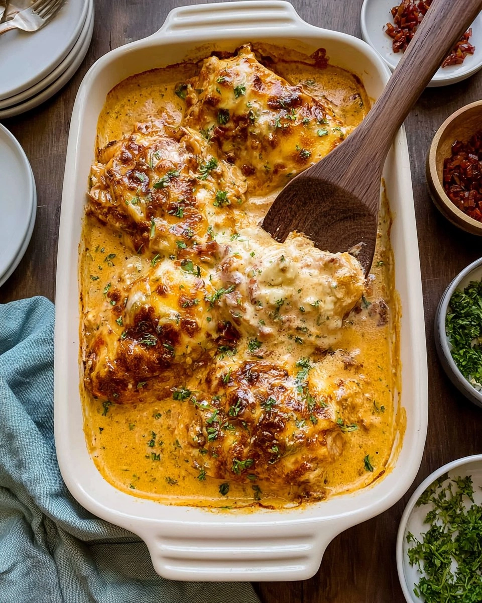 Cheesy Ranch Chicken Casserole