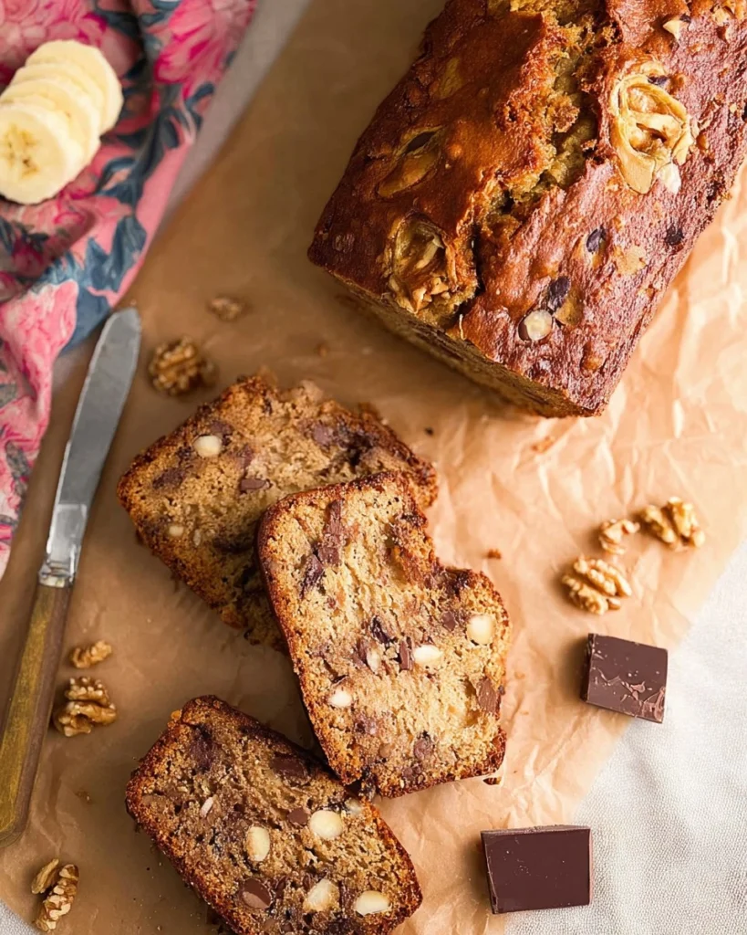 Chocolate-Chip-Walnut-Banana-Bread-Recipe