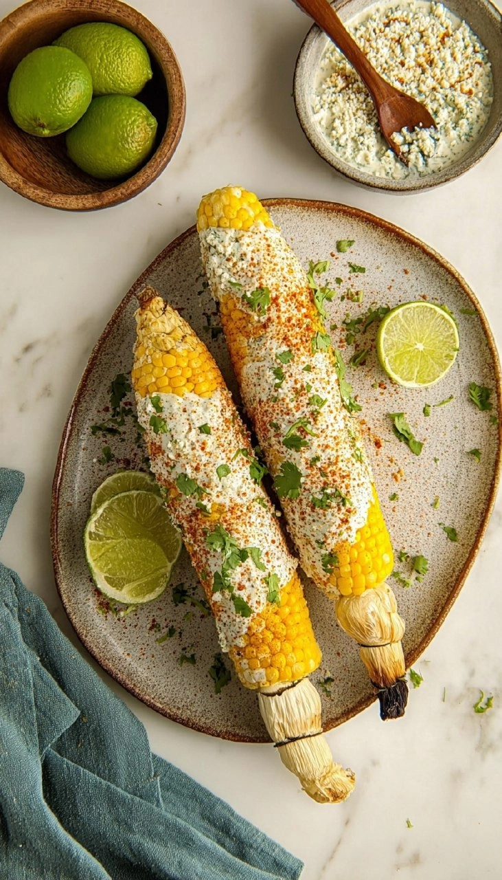 Creamy Cilantro Lime Corn
