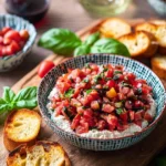 Easy-Boursin-Bruschetta-Dip-Recipe