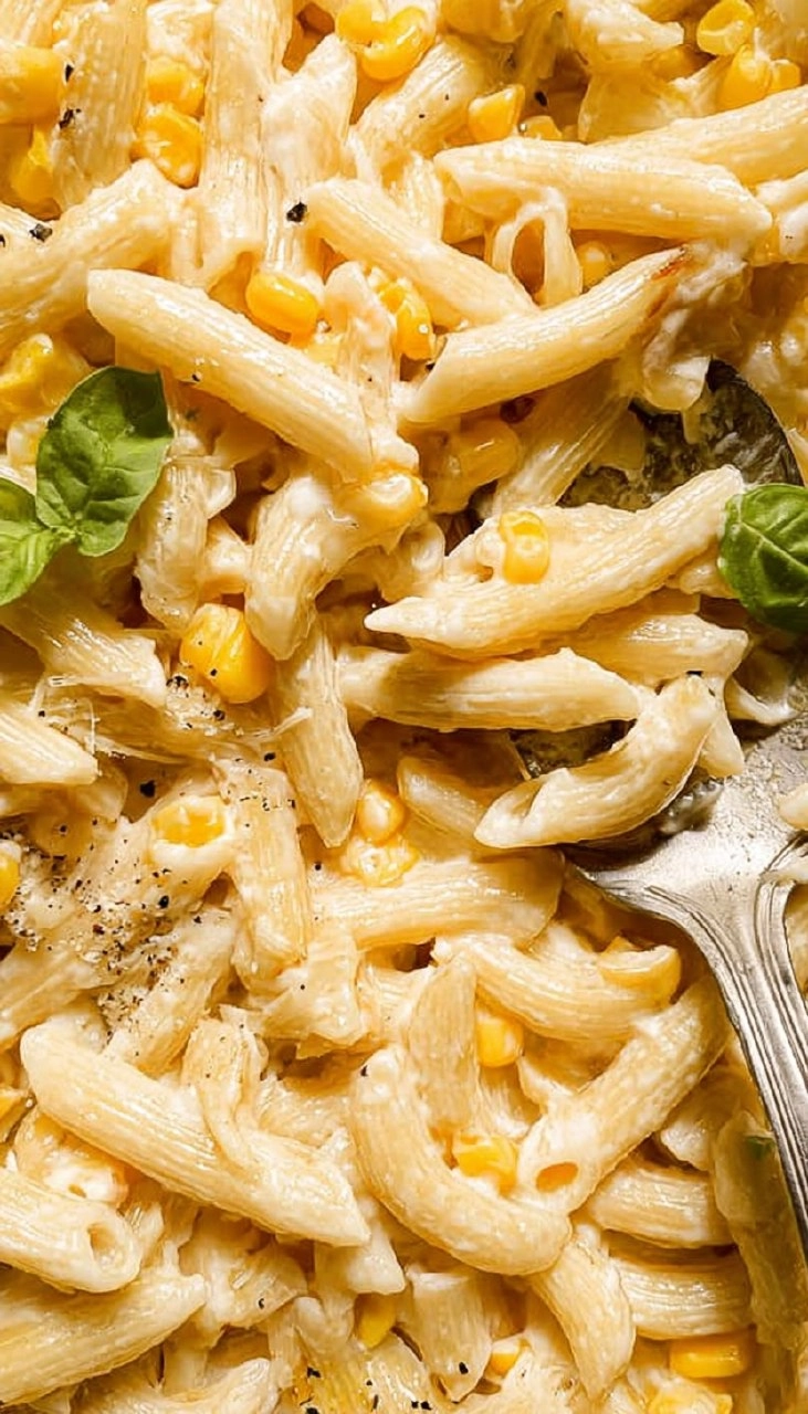 Easy Creamy Corn Pasta 95 Easy Creamy Corn Pasta