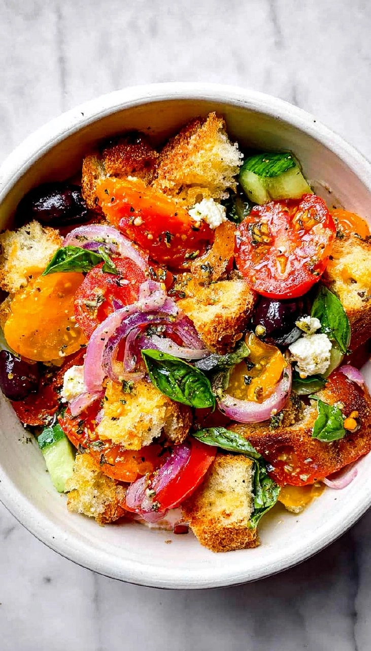 Greek-Style Bread Salad 100 Greek-Style Bread Salad