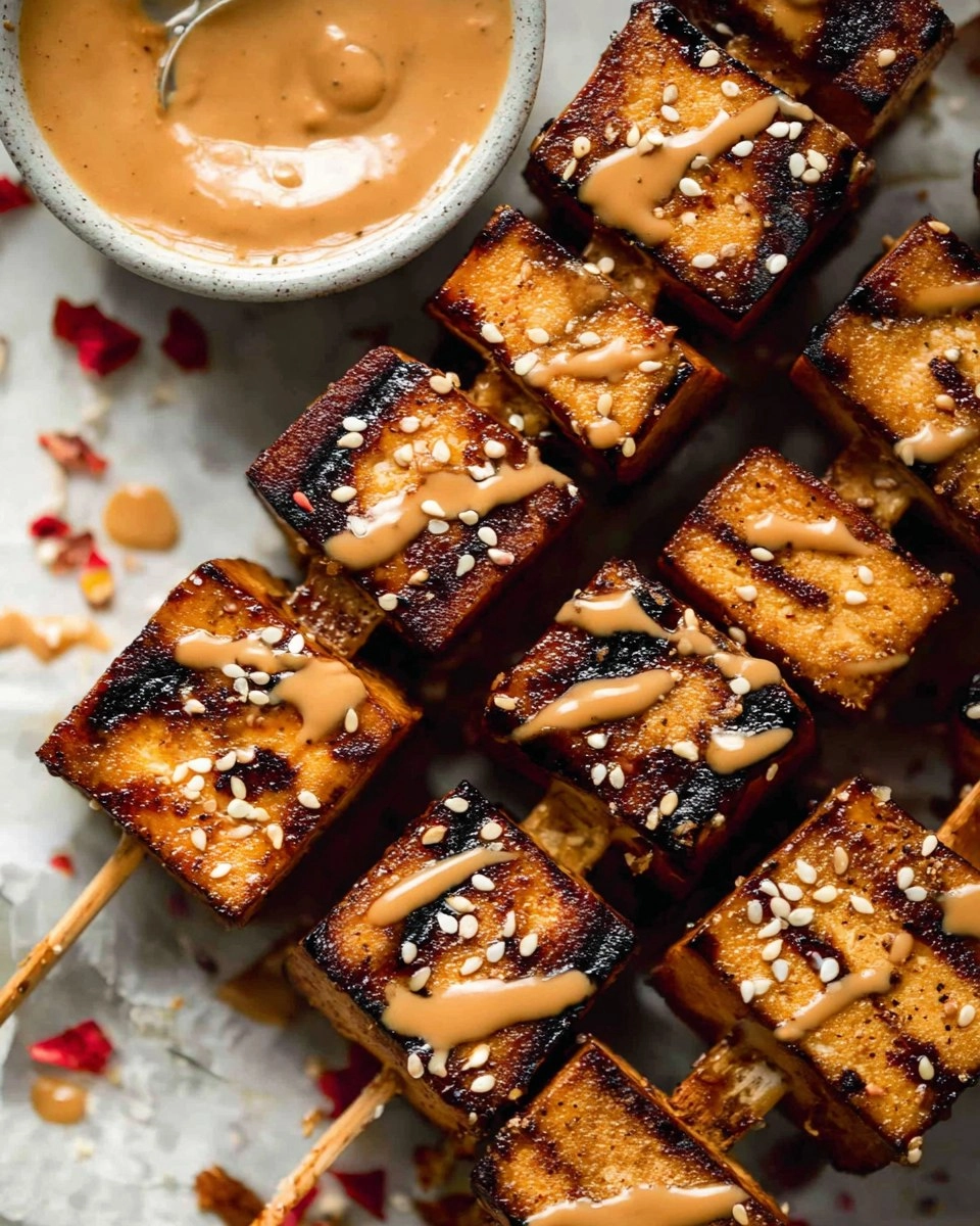 Grilled Tofu Skewers (Vegan)