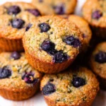 Healthy Blueberry Zucchini Muffins (Gluten Free, Paleo, Almond Flour) 126 Healthy-Blueberry-Zucchini-Muffins-Gluten-Free-Paleo-Almond-Flour-Recipe