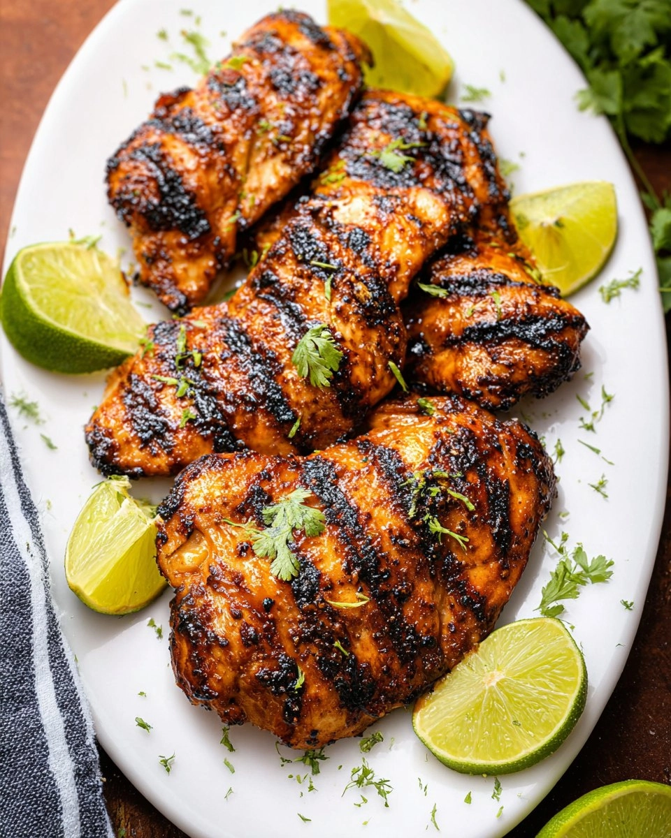 Juicy Grilled Tequila Lime Marinated Chicken