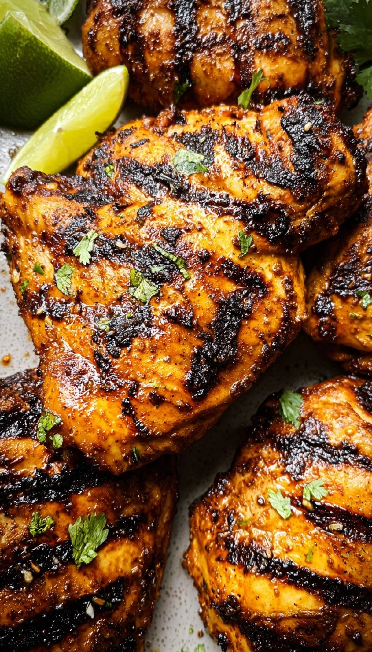 Juicy Grilled Tequila Lime Marinated Chicken