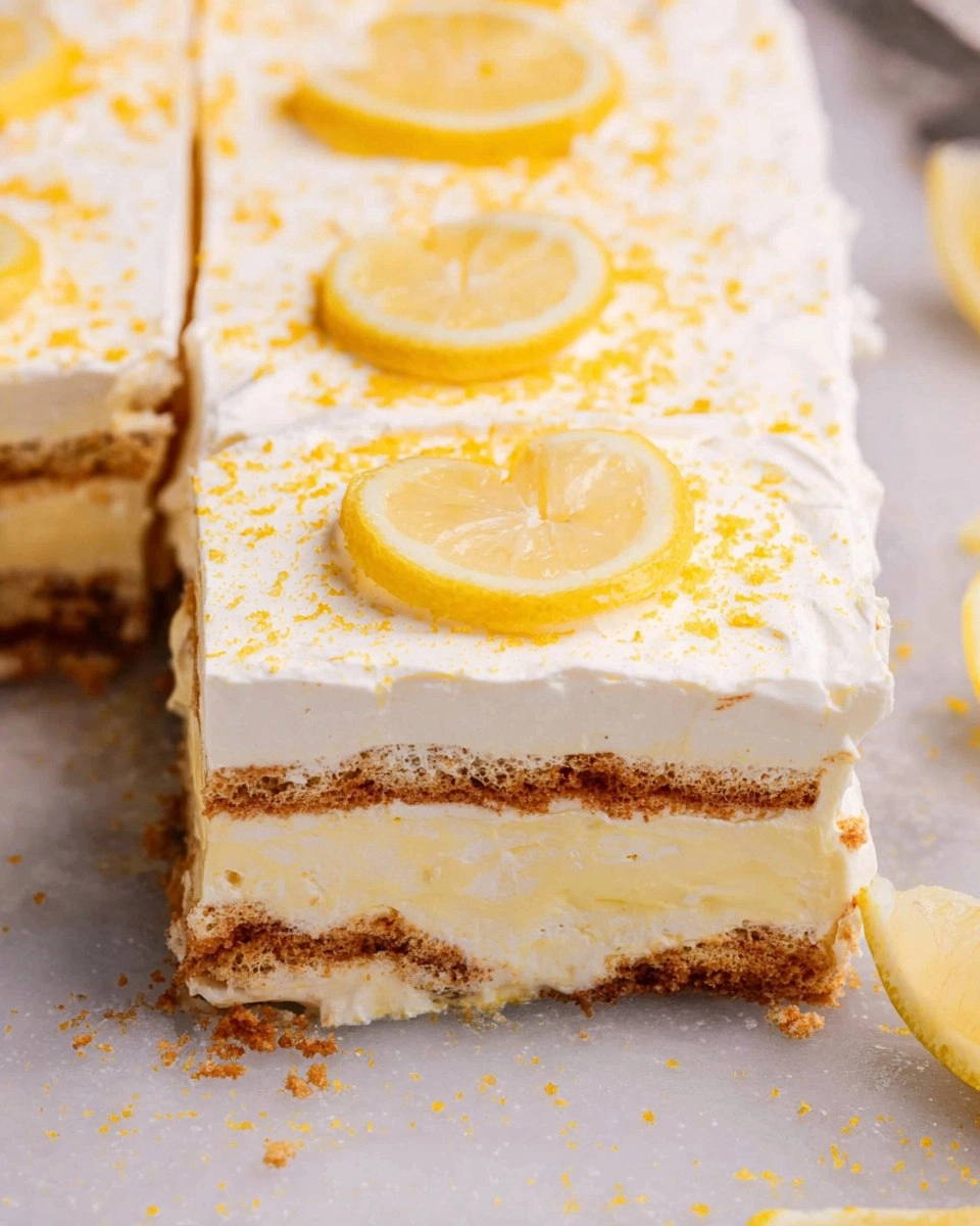 Lemon Icebox Cake