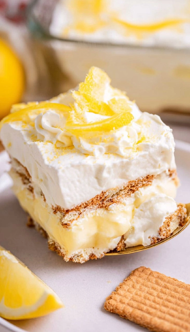 Lemon Icebox Cake