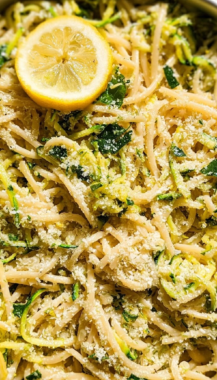 Lemon Zucchini Pasta 90 Lemon Zucchini Pasta
