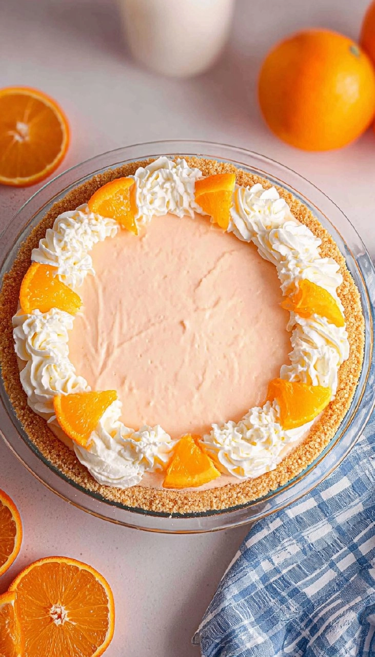 Orange Creamsicle Pie